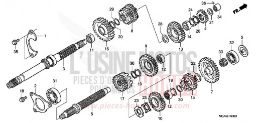 GETRIEBE GL1800A1 de 2001