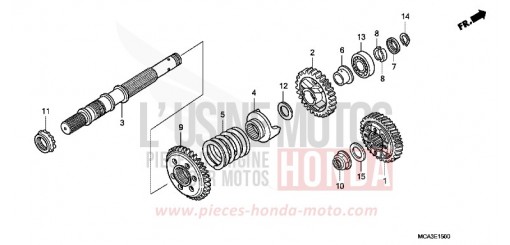 ANTRIEBSWELLE GL1800A3 de 2003
