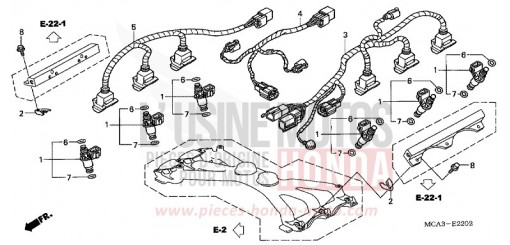 EINSPRITZUNG GL1800A3 de 2003