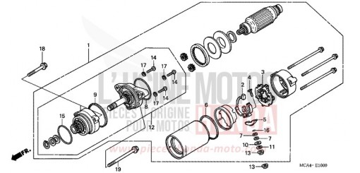 ANLASSER GL1800A5 de 2005