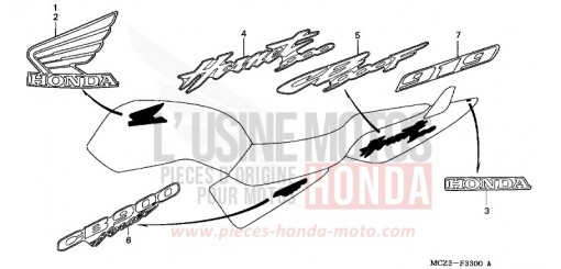 MARKE CB900F4 de 2004