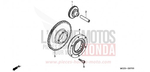 ANLASSERKUPPLUNG CB900F5 de 2005