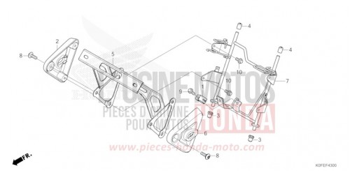 SCHEINWERFERHALTERUNG Z125MAS de 2025
