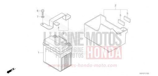 BATTERIE Z125MAS de 2025