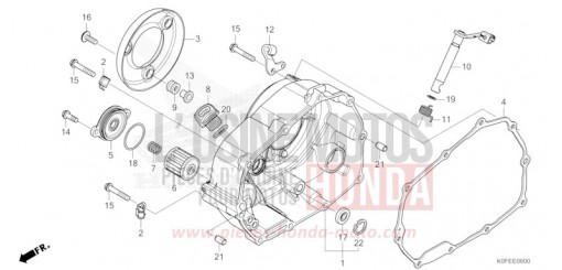 KURBELGEHAEUSEABDECKUNG Z125MAS de 2025