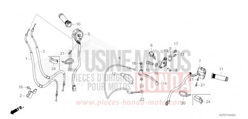 HEBELGRIFF/SCHALTER/KABEL Z125MAS de 2025