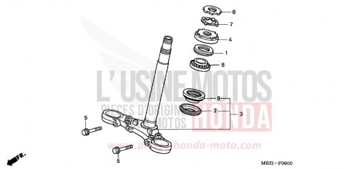LENKSCHAFT CB600F3 de 2003