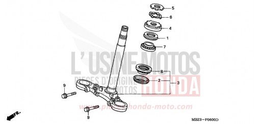 LENKSCHAFT CB600FY de 2000