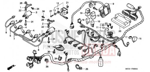 KABELBAUM CB1100SF1 de 2001