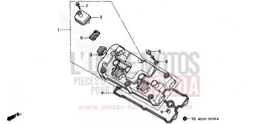 ZYLINDERKOPFDECKEL CB1100SF1 de 2001