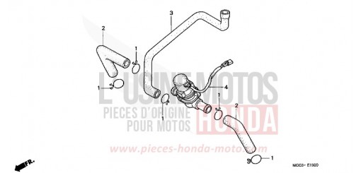 LUFTANSAUGVENTIL CB1100SF1 de 2001