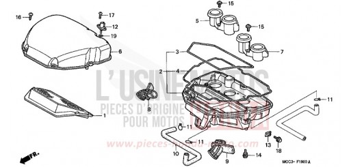LUFTFILTER CB1100SF1 de 2001