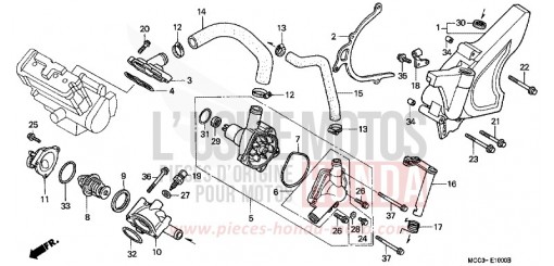 WASSERPUMPE CB1100SFY de 2000