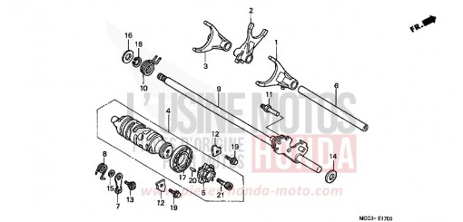 SCHALTTROMMEL CB1100SFY de 2000