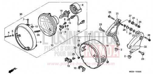SCHEINWERFER CB1100SFY de 2000