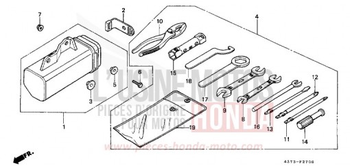 WERKZEUGE XL125SB de 1981