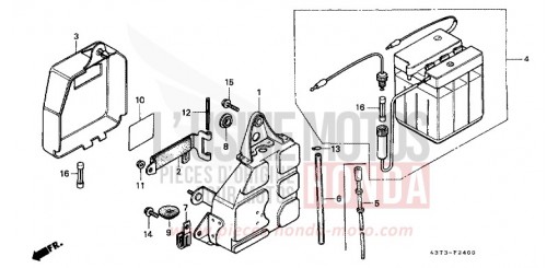 BATTERIE XL125SB de 1981