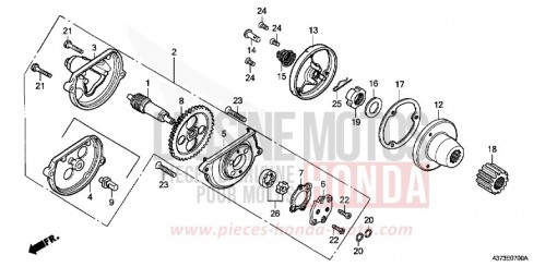 OELPUMPE XL125SB de 1981