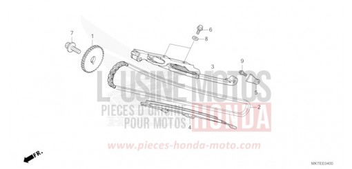 NOCKENWELLENKETTE/SPANNVORRICHTUNG ADV750S de 2025