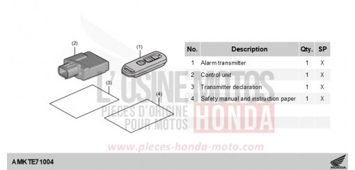 KIT,ALARM ADV750S de 2025