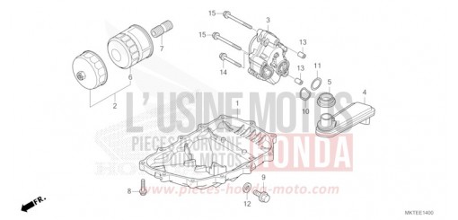 OELWANNE/OELPUMPE ADV750S de 2025