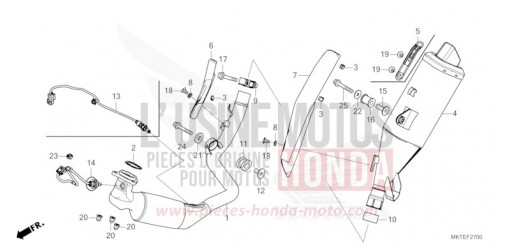 ABGAS-SCHALLDAEMPFER ADV750S de 2025