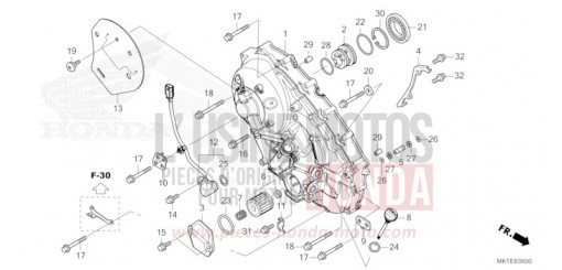 KURBELGEHAEUSEABDECKUNG ADV750T de 2026
