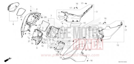 SEITENVERKLEIDUNG ADV750T de 2026