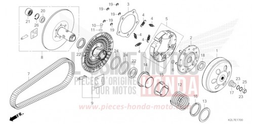 ABTRIEBSFLAECHE ADV350AT de 2026
