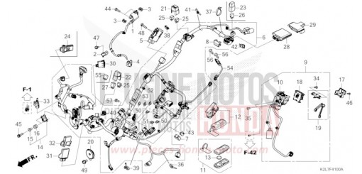 KABELBAUM/FERNBEDIENUNGSSCHLUESSEL ADV350AS de 2025
