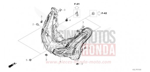SCHEINWERFER ADV350AS de 2025