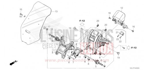 WINDSCHUTZSCHEIBE ADV350AS de 2025