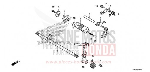 SCHALTTROMMEL C125AK de 2019