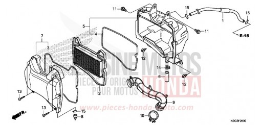LUFTFILTER C125AK de 2019