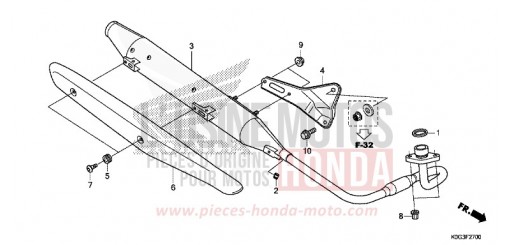ABGAS-SCHALLDAEMPFER C125AK de 2019