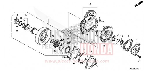FREILAUFKUPPLUNG C125AK de 2019