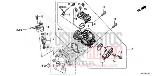 DROSSELKLAPPENGEHAEUSE C125AK de 2019