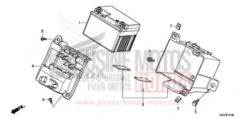 BATTERIE C125AK de 2019