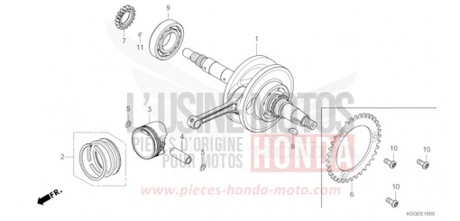 KURBELWELLE/KOLBEN C125AN de 2022