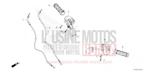 SCHALTERGRIFF/KABEL C125AN de 2022