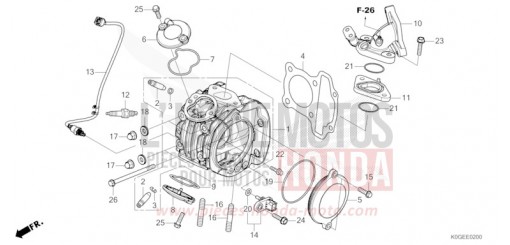 ZYLINDERKOPF C125AN de 2022