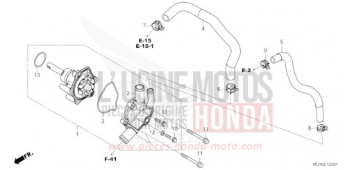 WASSERPUMPE CB500FACT de 2026