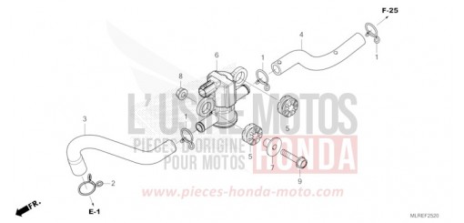 LUFTEINBLASMAGNETVENTIL CB500FACT de 2026