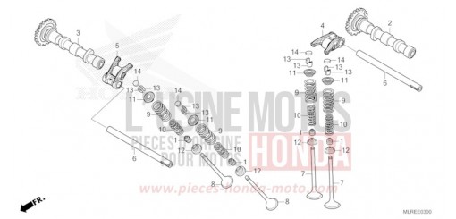 NOCKENWELLE/VENTIL CB500FACT de 2026