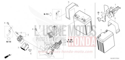 BATTERIE CB500FACT de 2026