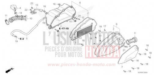 LUFTFILTER SH125ADR de 2024