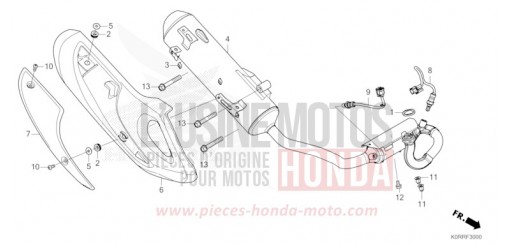 ABGAS-SCHALLDAEMPFER SH125ADR de 2024