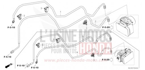 BREMSLEITUNG CB500FAT de 2026