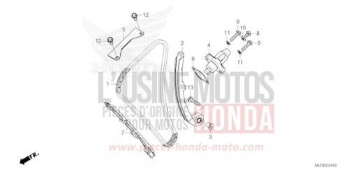 NOCKENWELLENKETTE/SPANNVORRICHTUNG CB500FAT de 2026