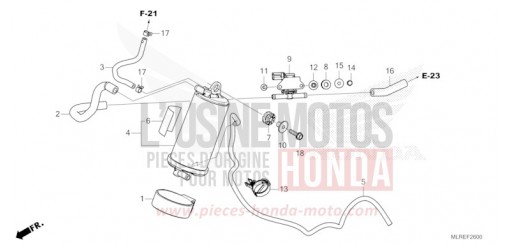 AKTIVKOHLEBEHAELTER CB500FAT de 2026